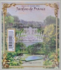 FRANCE - SCOTT# 4227 - SAINT CLOUD PARK - SOUVENIR SHEET OF 2 - MNH