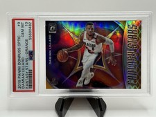 2019-20 Donruss Optic Damian Lillard Fantasy Stars Orange #/39 PSA 10 Gem Mint