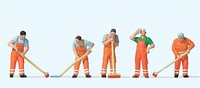 Preiser HO 10713 Figurensatz StraßEnreinigung NEU OVP