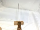 Vintage Disston Skew Back Handsaw 1896-1917 Applewood Handle 20” Well Loved — photo 6