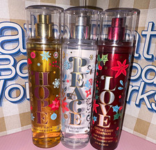 Bath  Body Works Fine Fragrance Mist Set 8 fl oz Winter Bundle