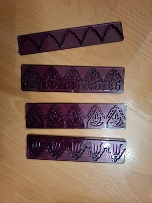 fondant Ausverkauf Fondant Rand Pavoni 4 x NEU OVP