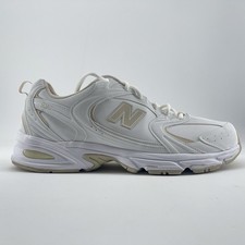 New Balance Mens 530 White Calm Taupe MR530SYA Shoes Sneakers Size 13 D