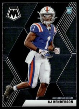 2020 Panini Mosaic CJ Henderson Rookie Jacksonville Jaguars #246