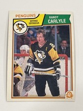 1983-84 O-Pee-Chee Hockey #278 - Randy Carlyle - Pittsburgh Penguins