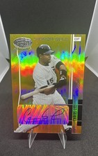 2003 Leaf Certified Materials - Carlos Lee #41 Mirror Gold Signatures /25 (AU)