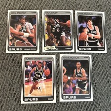 1988-89 Fleer San Antonio Spurs Card Lot Fantastic Condition Free Shipping