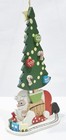 Emgee Hawaii Toy Train Santa Claus Reindeer Tree Present Wooden Wood Ornament — photo 4