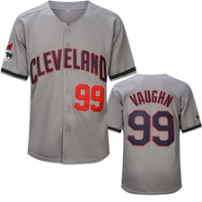 Men's Ricky Vaughn #99 Movie Baseball Jersey Stitched 90s Hip Hop Jerseys Shi...