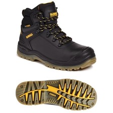 Dewalt Newark Waterproof Safety Hiker Boot | Black/Brown | Steel Toe Cap