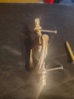 Vintage Brasscrafters Colonial Door Knocker w hardware 6 " solid brass — photo 6