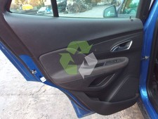 VAUXHALL MOKKA TECH LINE CDTI MK1 PASSENGER SIDE REAR DOOR CARD 2015 95368528