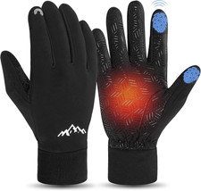 Winter Gloves for Men Women Warm Touchscreen Gloves for Cold Weather for Cycling