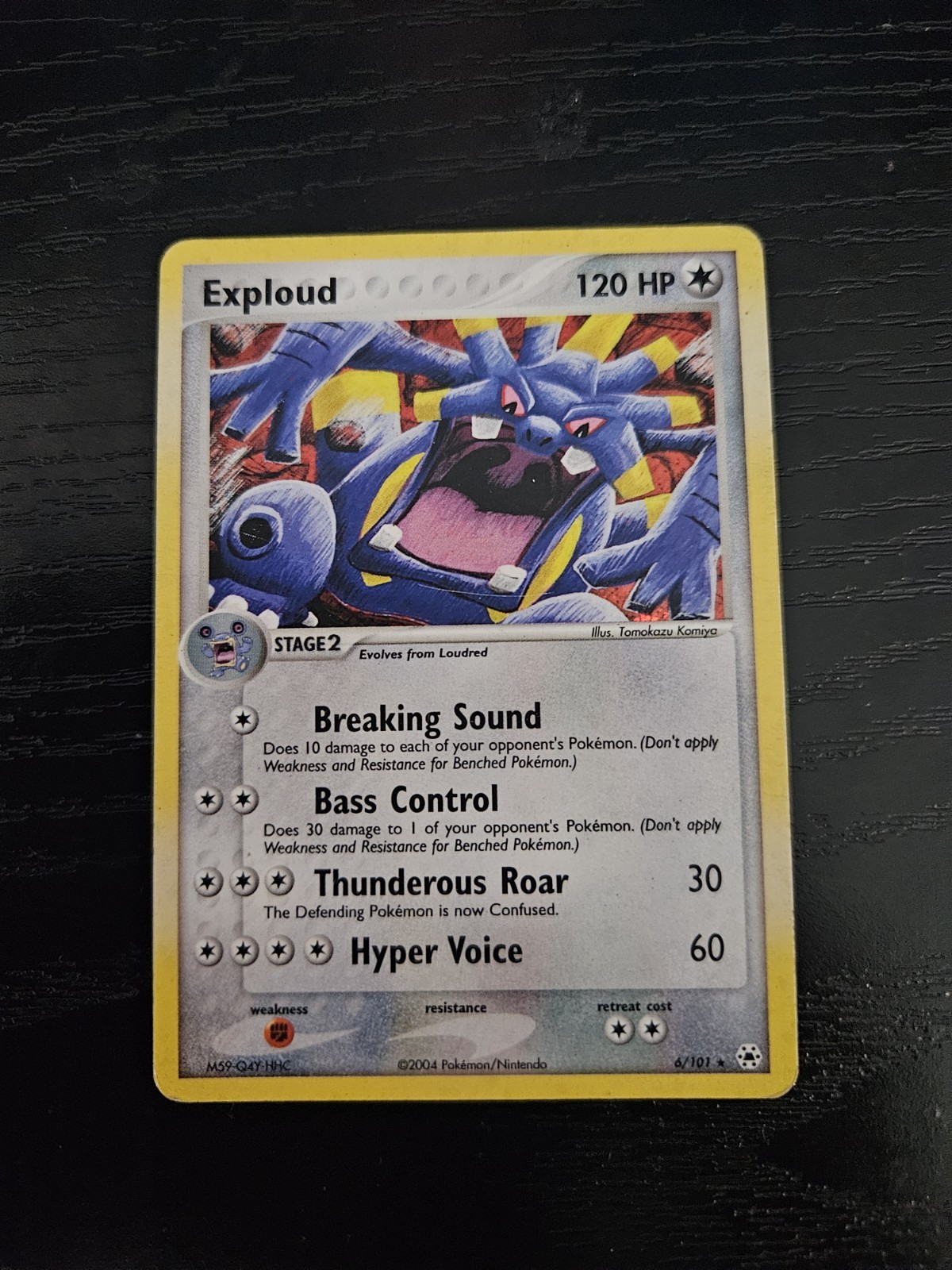 Pokemon TCG Exploud 6/101 Hidden Legends Holo *NM 
