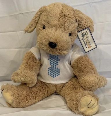 The Bear Factory Signature Collection Beige Dog Plush Medium Washable 2001