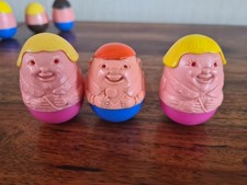 VINTAGE 1970'S AIRFIX WEEBLE FAMILY OF THREE