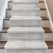 PREMIUM MODERN HALLWAY, STAIRS ROLL RUNNER RUG CARPET 31" WIDTH CUSTOM LENGTH