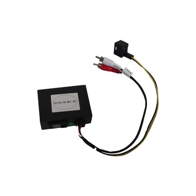 For BMW E65 66 CD CHANGER MOST Fibre Optic to AUX Audio Input Adapter