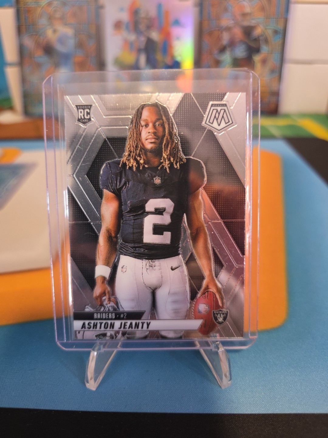 2025 Mosaic Football Ashton Jeanty Photo Variation Rookie #287