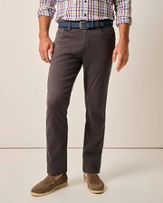 johnnie-O Newport 5-Pocket Cotton Pants Gray Size 36W x 32L MC-7841052