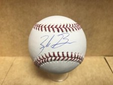 ZACK BROWN MILWAUKEE BREWERS SIGNED AUTOGRAPHED M.L. BASEBALL W/ COA