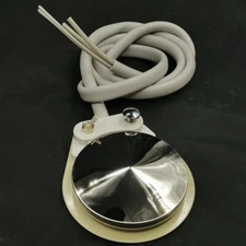 Dental Chair Unit Round Foot Control Switch Foot Pedal w/ Tube Hose Cable 4 Hole
