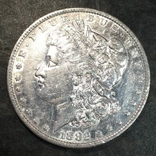 1882-O Morgan Silver Dollar - Cleaned - High Quality Scans #Q613