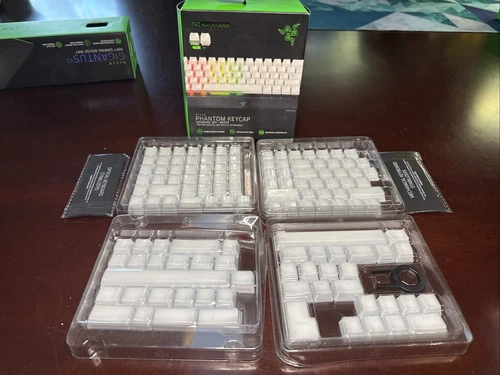 Razer Phantom Keycap Upgrade Set - 128 Keycaps - White (US/UK Layout) RC21-01740