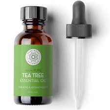Pure Body Naturals Tea Tree Essential Oil, 1 Fluid Ounce