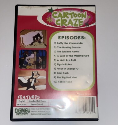 Cartoon Craze Presents - All-Stars Vol. 2 (DVD, 2006