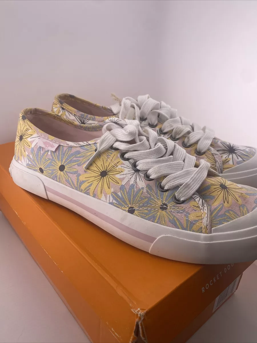 Rocket dog top floral sneakers