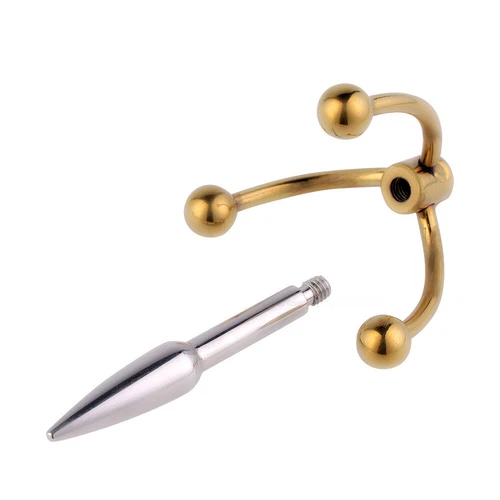 Estirador uretral reutilizable masculino dilatador de sonido metal para hombres potenciador de tapón de pene nuevo - Imagen 5 de 11
