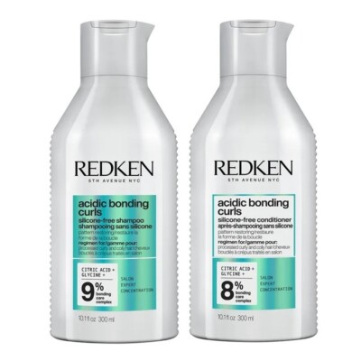 Redken Acidic Bonding CURLS Shampoo 300ml + Conditioner 300ml Duo