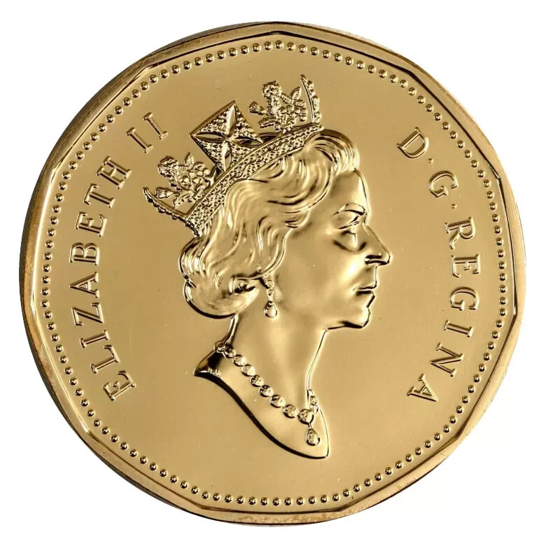 CANADA 1993 LOONIE BRILLIANT UNCIRCULATED LOW MINTAGE ONE DOLLAR