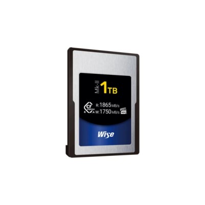 Wise CFexpress  1TB 4.0 Type A Mk-II Memory Card für die Alpha- und FX-Linien