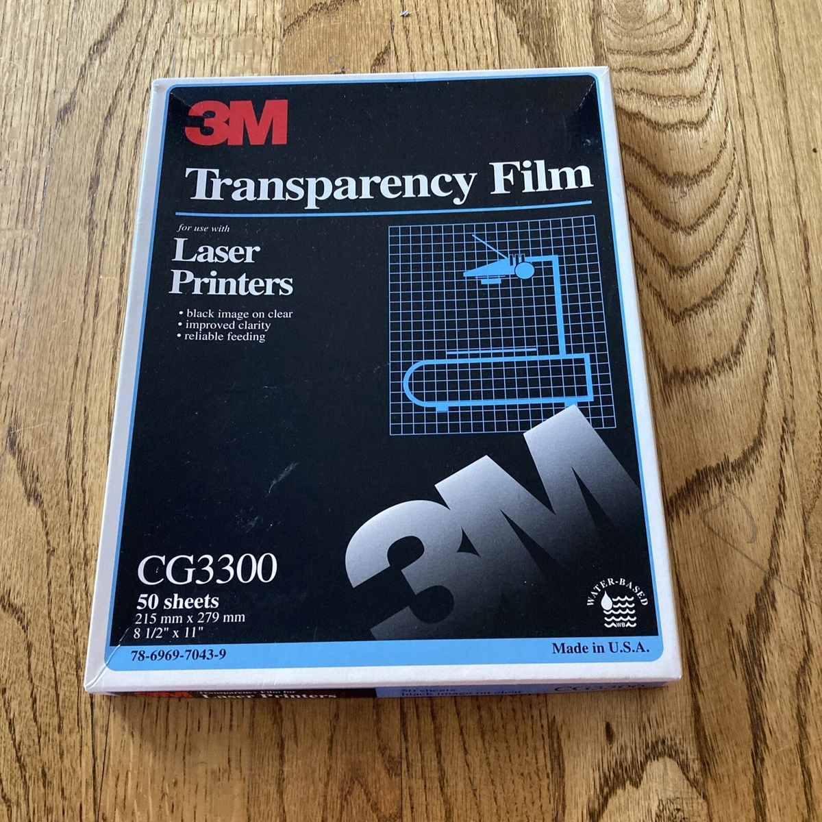 Transparency Film for Laser Printers