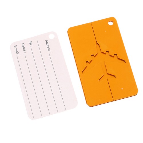 Aluminum Alloy Travel Luggage Tags Baggage Suitcase Address Tag Label =s=
