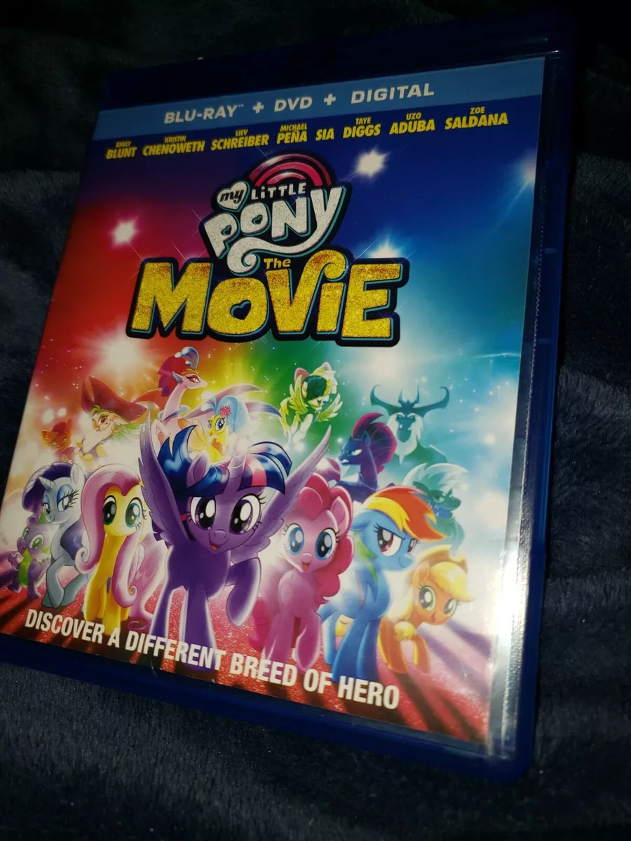 My Little Pony: The Movie (Blu-ray Disc, 2018) Blue Ray And Digital 2 Disc