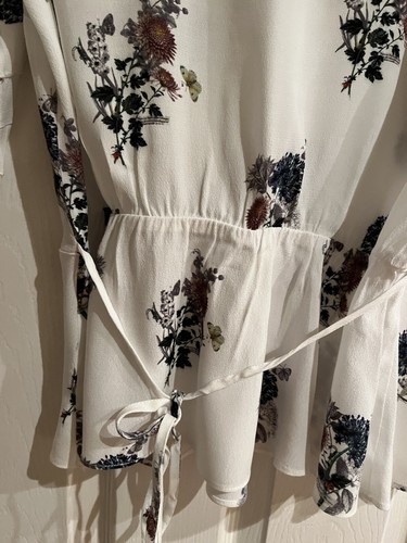 Oasis Floral Frill Neck Blouse 14 NWT RRP£36 - Picture 7 of 9