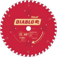 Diablo D1244X 12 in. x 44 Tooth General Purpose Wood Saw Blade
