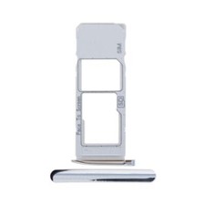 For Motorola Moto G7 Plus Replacement Sim Card Tray Silver UK Stock