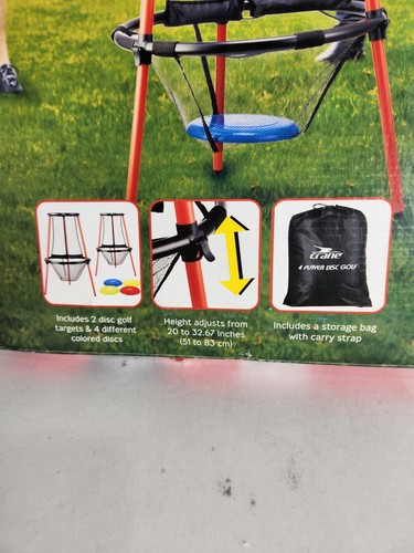 New Crane Sports 4 Player Disc Golf Game Set 2 Targets, 4 Discs & Travel Bag NIB - Picture 2 of 9