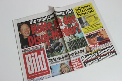 BILDzeitung 24.07.2002 Juli 24.7.2002 Geschenk 18. 19. 20. 21. Geburtstag
