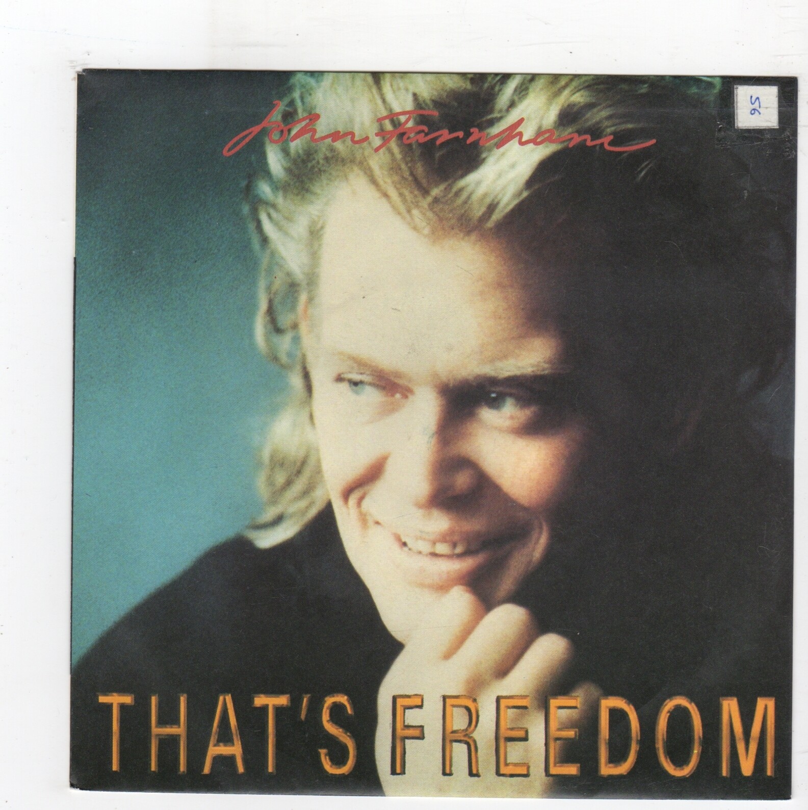 (S502) John Farnham, That's Freedom - 1990 - 7 inch vinyl