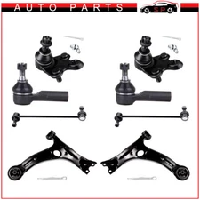Front Lower Control Arm Ball Joint Tie Rod End Suspension For 2003-2008 Matrix