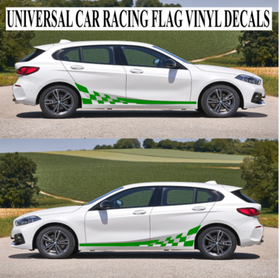 Checkered Flag Truck Wrap, Racing Flag Truck Vinyl, Racing Flag