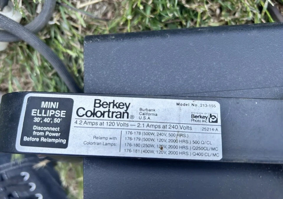 Berkey Colortran Stage Lights ~ 213-155 - Image 3 of 3