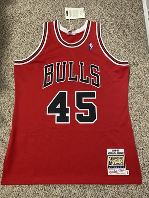jordan 45 jersey mitchell and ness