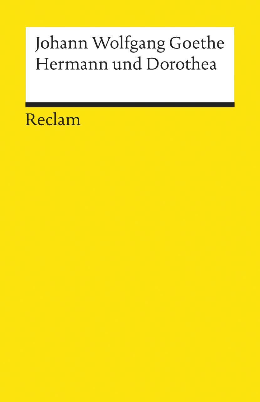 Thumbnail - Hermann Und Dorothea | Johann Wolfgang Von Goethe | Deutsch |