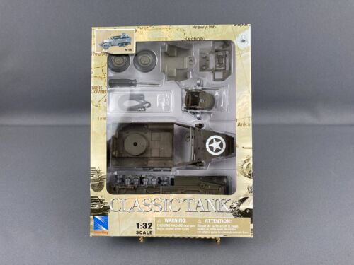 RARE New-Ray Classic Tank M16 1/32 Plastic Tank Assembly Kit #61565 NIB - Picture 1 of 12